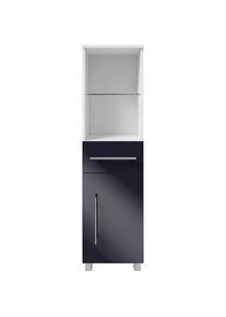 Welltime Hochschrank »BAJA«, Badmöbel, Breite 32cm grau