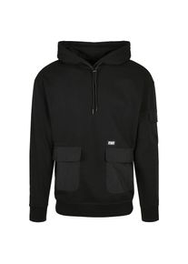 Urban Classics Kapuzenpullover »Herren Commuter Hoody« schwarz L black UC Men