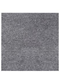 ANDIAMO Teppichfliese »Skandi Nadelfilz«, rechteckig, 4 mm Höhe, 40x40 cm, 25 Stück (4 qm), 50 Stück (8 qm) oder 100 Stück (16 qm) grau