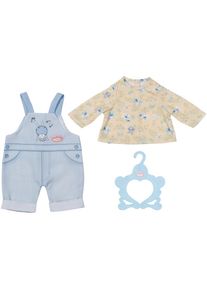 Baby Annabell Puppenkleidung »Outfit Hose, 43 cm«, mit Kleiderbügel blau
