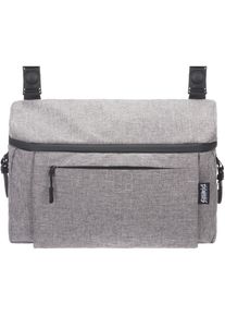 fillikid Kinderwagen-Tasche »Buggy Organizer Sport, grau«, mit Wickelunterlage grau