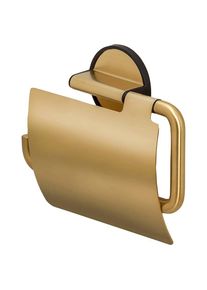 Tiger Toilettenpapierhalter »Tune«, 15 x 12.3 x 3.3 cm goldfarben goldfarben/schwarz