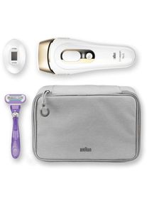 Braun IPL-Haarentferner »Silk·Expert Pro 5 PL5117 IPL«, 400.000 Lichtimpulse goldfarben Neues kompaktes Design, 15% kleiner und 25% leichter, für...