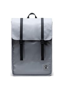 HERSCHEL Laptoprucksack »Weather Resistant, Survey II, Silver«, aus recyceltem Material mit TPE Beschichtung silberfarben