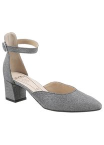 Ara Spangenpumps »LONDON«, in glitzernder Optik grau 6 (39) anthrazit Eleganter Pumps mit Druckknopf-Riemchen