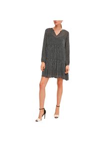 comma, COMMA Abendkleid »Kleid aus Viskosecrêpe«, (1 tlg.) grau S (36) N-Gr grey/black Kleid von Comma
