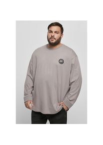 Urban Classics Langarmshirt »Männer Hiking Patch LS« grau XL asphalt UC Men