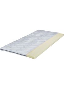 Breckle NORTHEIM Topper »Seasonsleep Viscotopper«, (1 St.), Long Life Schaum, individuelle Zonenbildung, angenehmes Schlafklima weiß