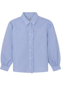Pepe Jeans Klassische Bluse »SAURA«, mit Rüschen, for GIRLS grün 14 bay Gestreifte Bluse ""SAURA"" von Pepe Jeans, for GIRLS