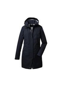 Killtec Parka »KOS 93 WMN PRK« blau 44 navy 2 1/2 Lagen Funktionsparka mit abzippbarer Kapuze