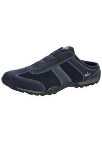 Lico Clog »Ron«, zum Schlupfen blau 44 navy-grau Casual Sabot mit Gummizug