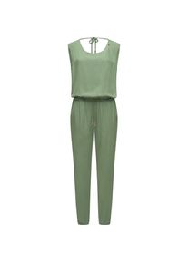 Ragwear Jumpsuit »Noveel«, schicker, langer Damen Overall mit Bindeband grau L (40) Normalgrößen graugrün Modischer, langer Damen Jumpsuit mit...