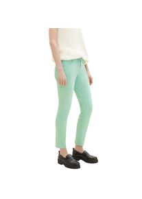 Tom Tailor 7/8-Hose »Damen 7/8-Hose«, mit kontrastfarbenem Bindeband 38 Länge 28 okra green 20_3_1_Hosen