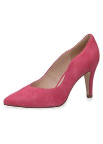 Caprice Pumps, mit wellenförmiger Kante pink 38,5 In spitzer Form
