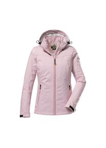 Killtec Softshelljacke »KOS 103 WMN SFTSHLL JCKT« rosa 34 altrosa Damen Softshelljacke mit All Over Print