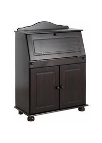 Sekretär »Mette«, Breite 82 cm , braun , Home Affaire , fsc , dunkelbraun