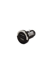 Value Charger, Car, 2x USB-A, 2.1A, 10W, Black - 19.99.1059
