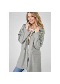 LIEBLINGSSTÜCK LIEBLINGSSTÜCK Parka »InalaL«, mit Kapuze, mit Kapuze grün 38 salbeigrün Trendige Parkajacke mit kontrastfarbenen Details und Kapuze von...