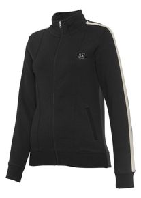 active by Lascana LASCANA ACTIVE, Femmes Veste de survêtement, noir / blanc