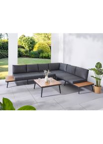 Konifera Gartenlounge-Set »Rom«, (5 tlg.) grau Dunkelgrau