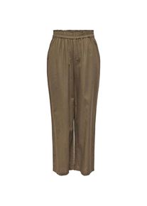 Only Leinenhose »ONLTOKYO HW LINEN BLEND ST PANT« braun S (36) Länge 30 Cub Lässige Schlupfhose von Only
