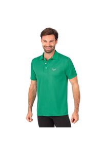 TRIGEMA Poloshirt grün L green COOLMAX® Extreme Performance