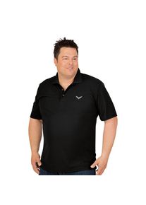 TRIGEMA Poloshirt schwarz M COOLMAX® Extreme Performance
