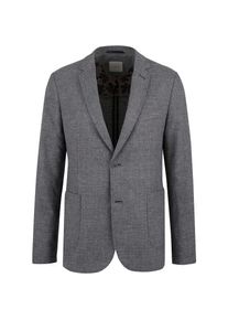 Bugatti Sakko, mit Leinenanteil grau 50 Klassisches Sakko mit modernem Reverskragen