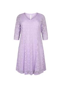 ZIZZI Spitzenkleid »EBONNIE« lila XXL N-Gr lavendula Kleid von ZIZZI