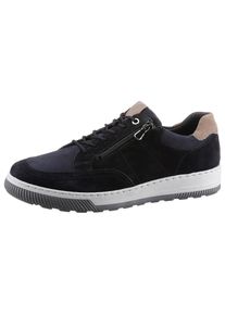 Waldläufer WALDLÄUFER Sneaker »H-David«, mit Luftpolstersohle, H-Weite blau 10 (44,5) dunkelblau Schnürschuh mit zusätzlichem RV für leichten Einstieg