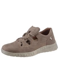 Waldläufer WALDLÄUFER Schnürschuh »H-Eddy«, in komfortabler Weite H (sehr weit) beige 10 (44,5) sand Mit seitlichen Cut-Outs