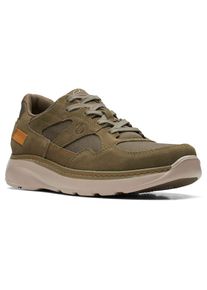 Clarks Sneaker »CHARTLITE TOR«, mit weicher Innenausstattung grün 41 olivgrün Casual Schnürschuh