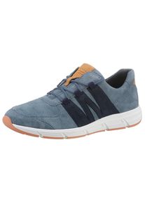 Waldläufer WALDLÄUFER Sneaker »Haslo«, mit Schnellschnürung, H-Weite blau 9,5 (44) jeansblau-marine Sportlicher Schnürschuh in Komfortweite H = sehr weit