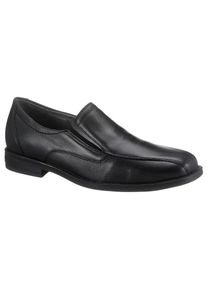 Waldläufer WALDLÄUFER Slipper »Henry«, mit seitlichen Stretcheinsätzen, H-Weite schwarz 6,5 (40) Halbschuh für Business und Freizeit, zum Schlupfen