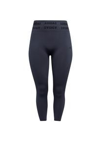 Adidas Tights Damen - grau - Gr. 50/52 - Polyester/Polyamid/Elastan