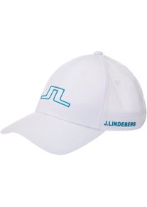 J. Lindeberg J.Lindeberg Caden Cap Herren - wei&szlig; - Gr. Einheitsgr&ouml;&szlig;e - Polyester