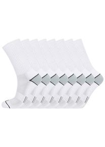 Endurance, Femmes Chaussettes de sport 'Hoope', gris / noir / blanc