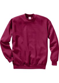 Fruit of the Loom Damen Sweatshirt weinrot