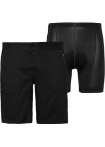 Löffler Löffler Bike Shorts Evo Csl Fahrradshorts Herren - schwarz - Gr. 48 - Polyamid/Elastan
