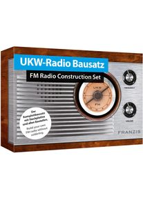 Franzis Experimentierkasten »UKW-Radio Bausatz zum Stecken« silberfarben