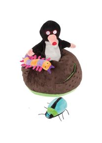 Beleduc Handpuppe »Mike Mole und Freunde - Storyhandpuppe«, (Set, 4 tlg.) bunt Puppen