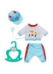 Baby Born Puppenkleidung »Little Sport Outfit blau, 36 cm«, (Set, 5 tlg.) bunt