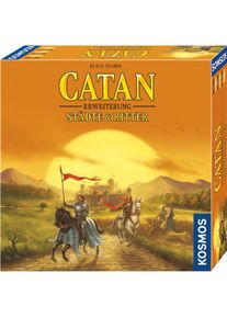 Kosmos Spiel »Erweiterung, Catan - Städte & Ritter 3-4 Spieler - Edition 2022«, Made in Germany bunt