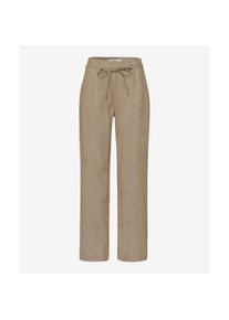 Brax Culotte »Style FARINA« beige 38K (19) Kurzgrößen sand Sportive Leinenhose mit legerer Silhouette