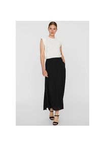 Véro Moda VERO MODA Maxirock »VMEASY MAXI SKIRT WVN« schwarz L (40) Black Modischer Rock von VERO MODA