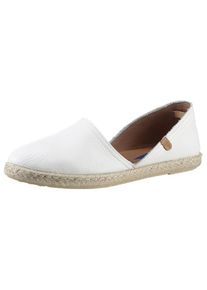 VERBENAS Espadrille »Carmen Calpe«, zum Schlupfen weiß 41 Mit aufwändiger Rahmennaht