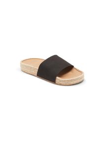 Roxy Sandale »Slippy« schwarz 6(36) Black Obermaterial: Weiches Obermaterial aus...