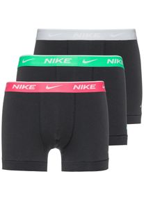 Nike Trunk 3pk Boxer Herren - schwarz - Gr. M - Baumwolle/Elastan