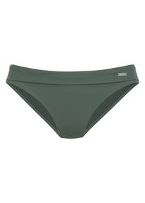 Bench. Bench Bikini-Hose -Perfect, mit Breitem Umschlagbund Gruen, Größe 34