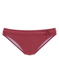 s.Oliver Bikini-Hose -Rome, mit Ziergürtel Rot, Größe 36
